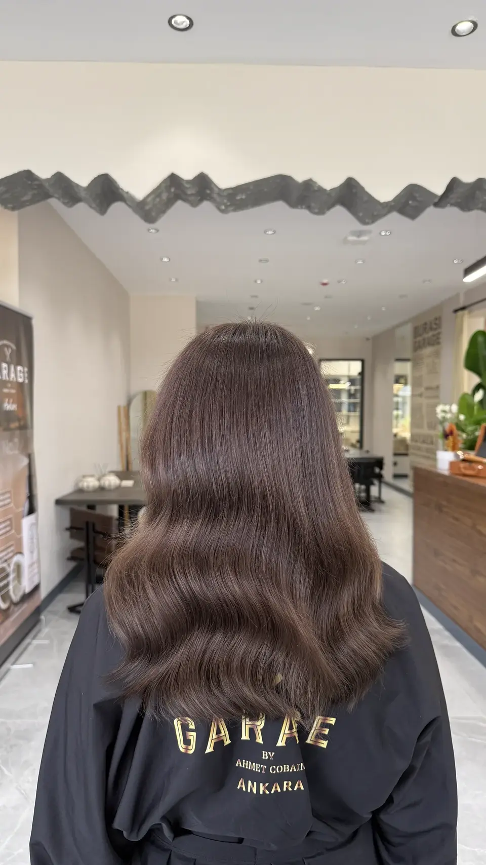 Garage Hair Repair Ankara stüdyosunda tamamlanan saç çalışması
