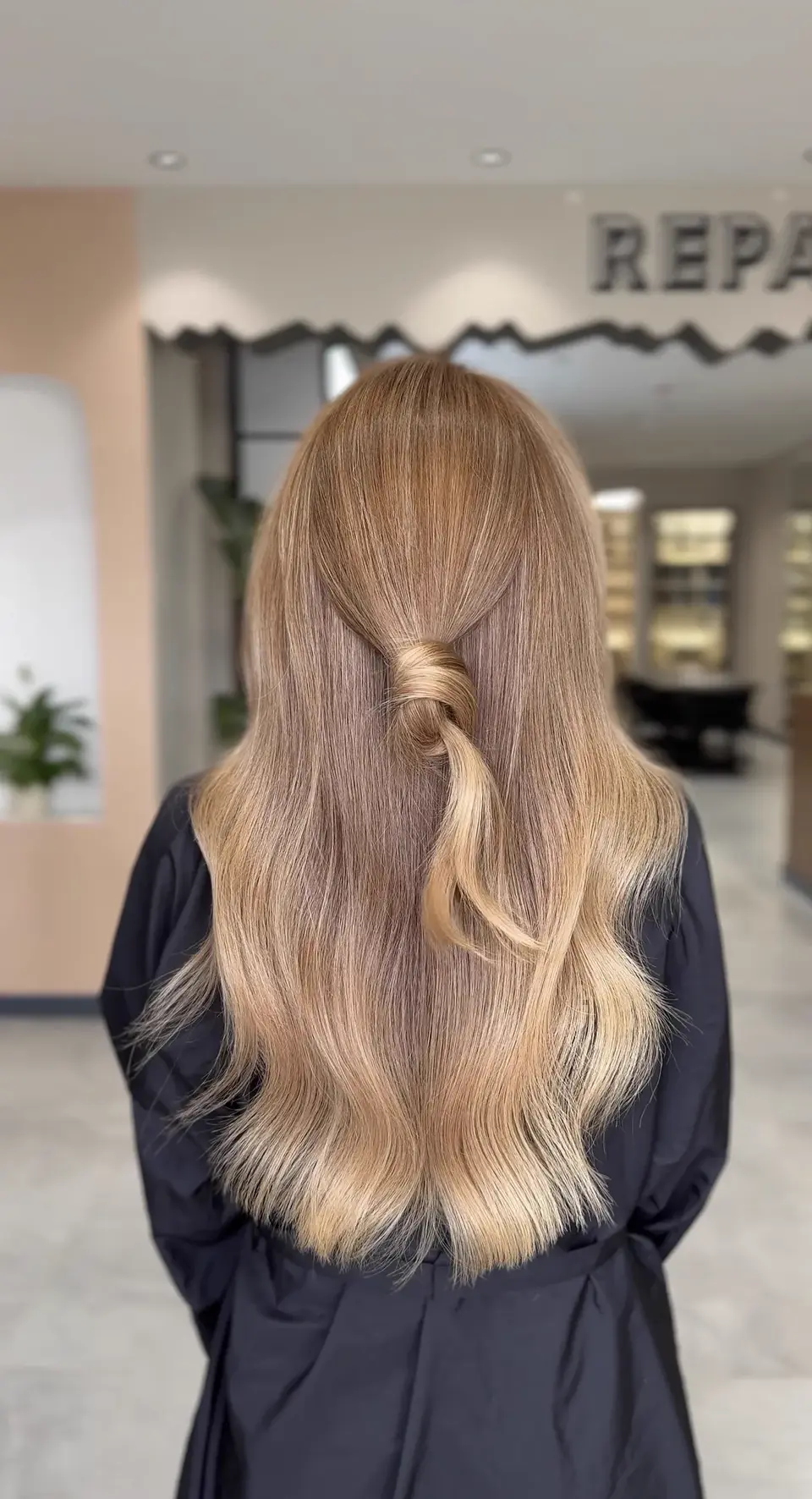 Garage Hair Repair Ankara stüdyosunda tamamlanan saç çalışması
