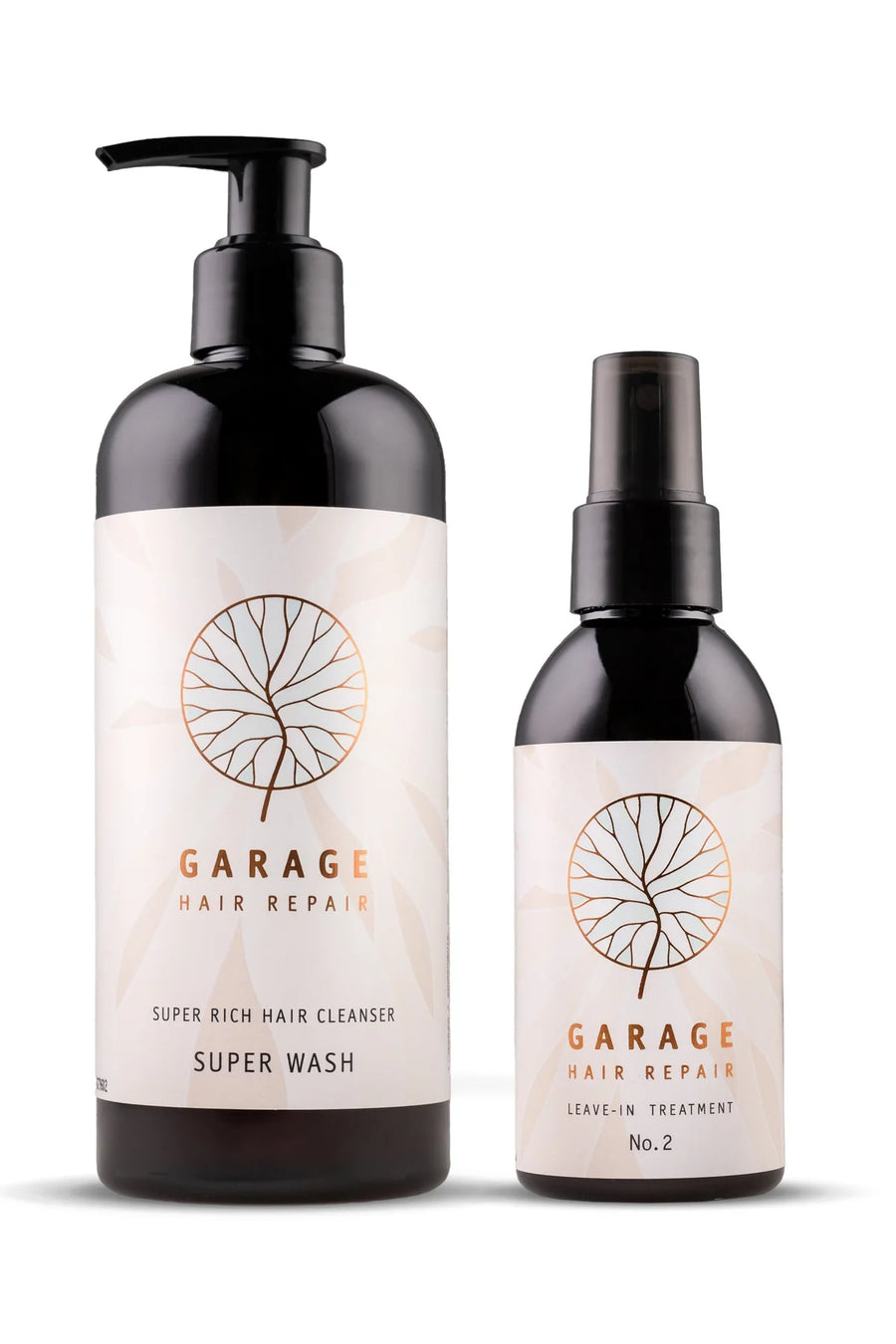 Garage Organics Saç Bakım Seti -2- Büyük Boy Super Wash 400 ml+No.2 Sprey ürün görseli