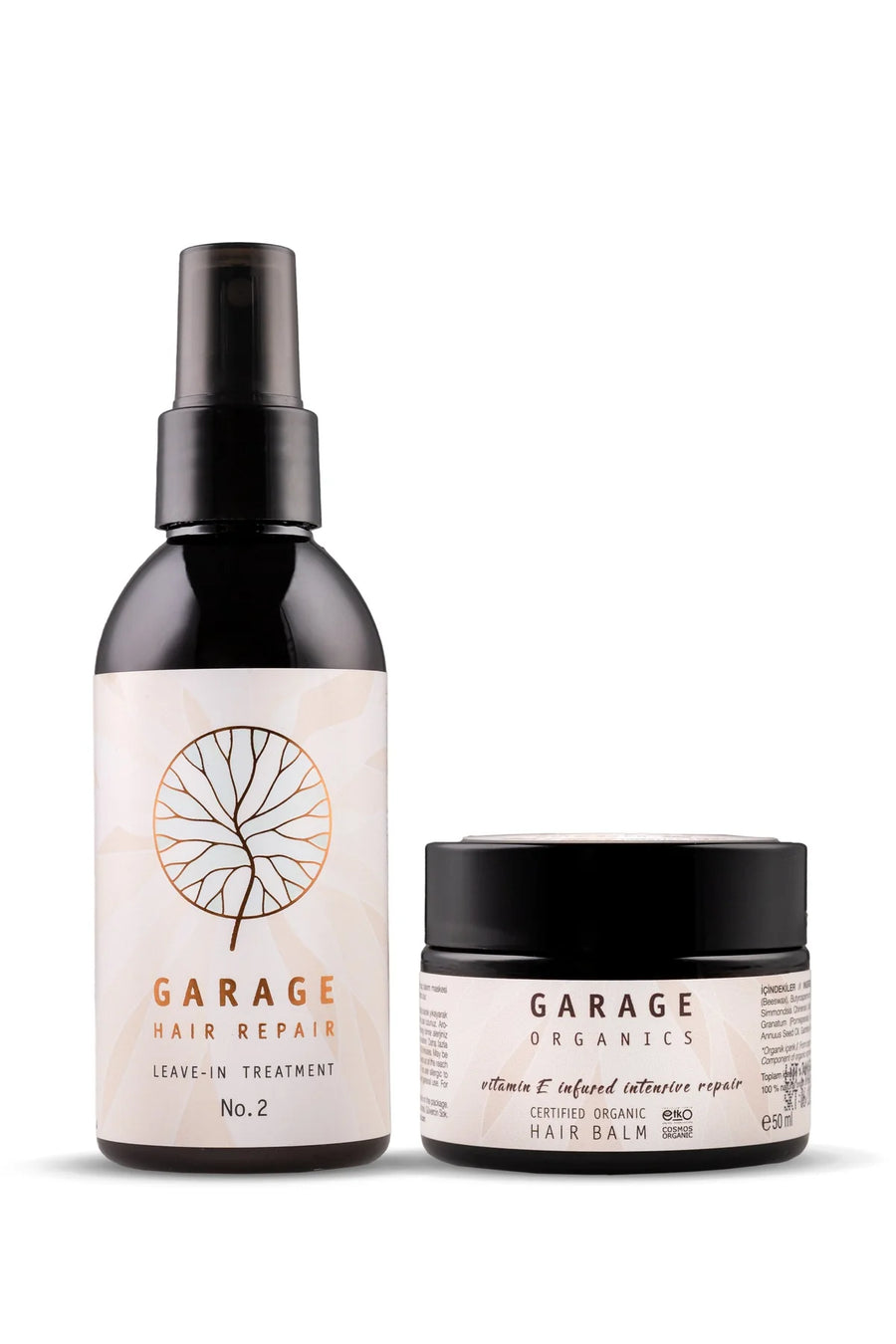 Garage Organics Saç Bakım Seti -3- No.2 Sprey + Hair Balm ürün görseli